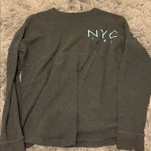 Aeropostale long sleeve gray shirt